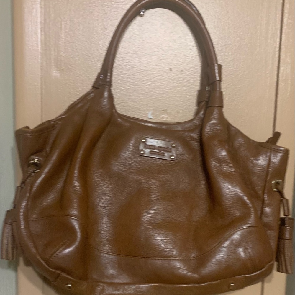 Kate Spade Berkshire Road Brown Leather Bag - Picture 10 of 15